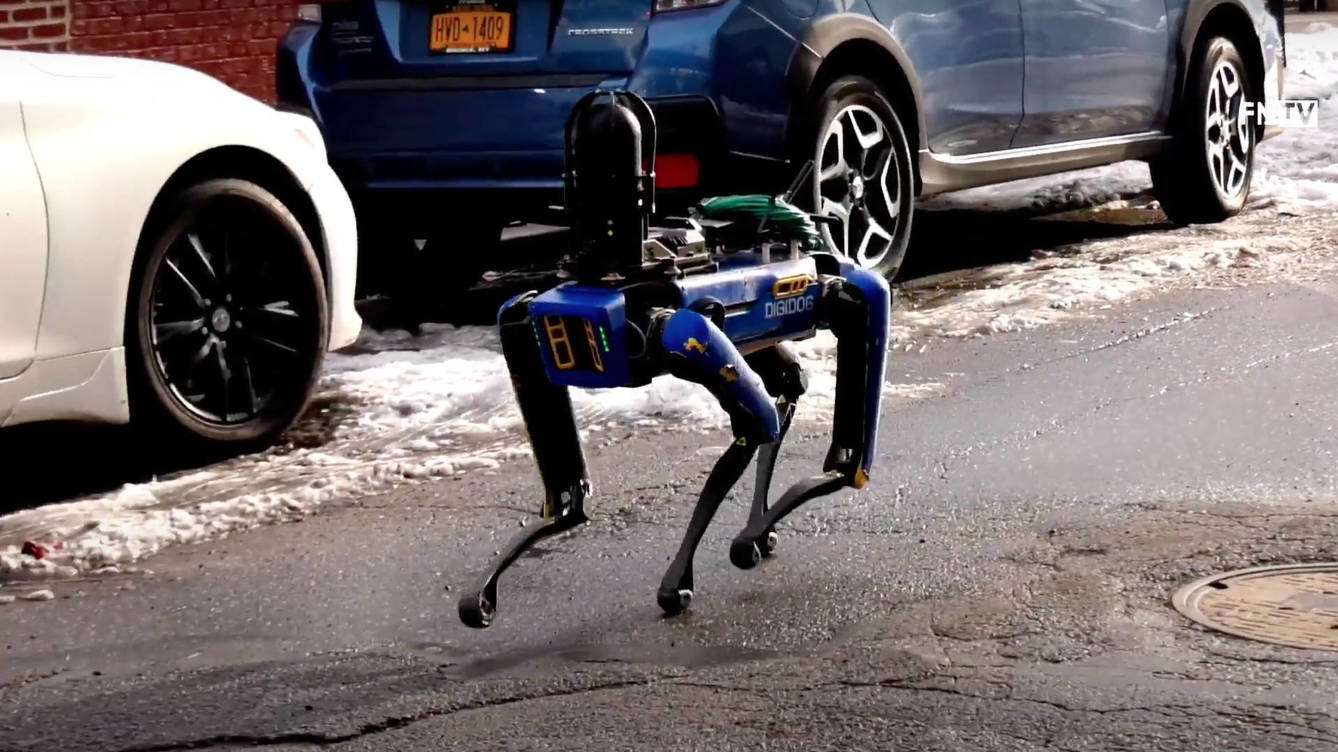 spot perro robot nueva york