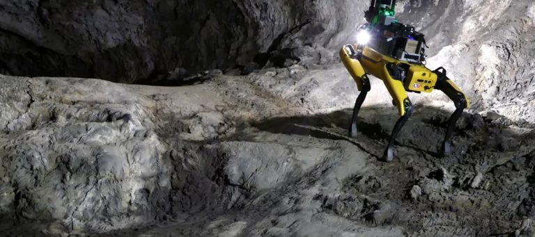 spot perro robot marte