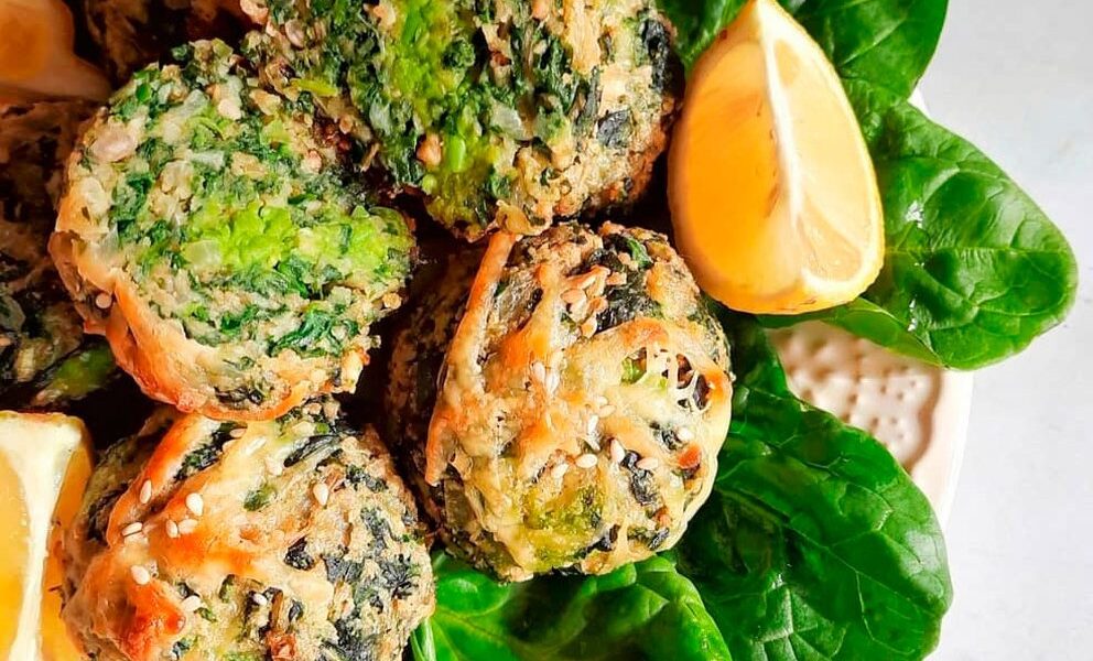 Albóndigas de espinaca