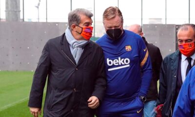 Joan Laporta y Koeman