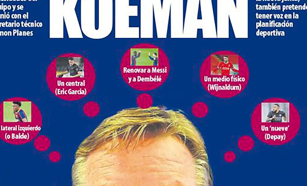 lo que queire koeman