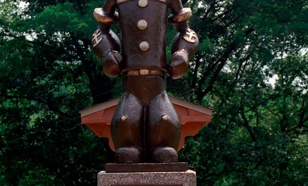 popeye estatua