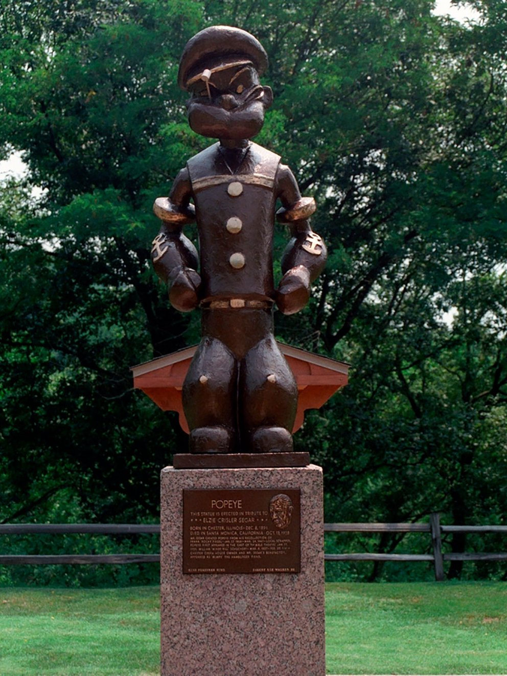popeye estatua