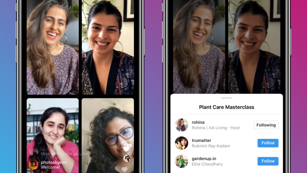 Instagram salas en vivo