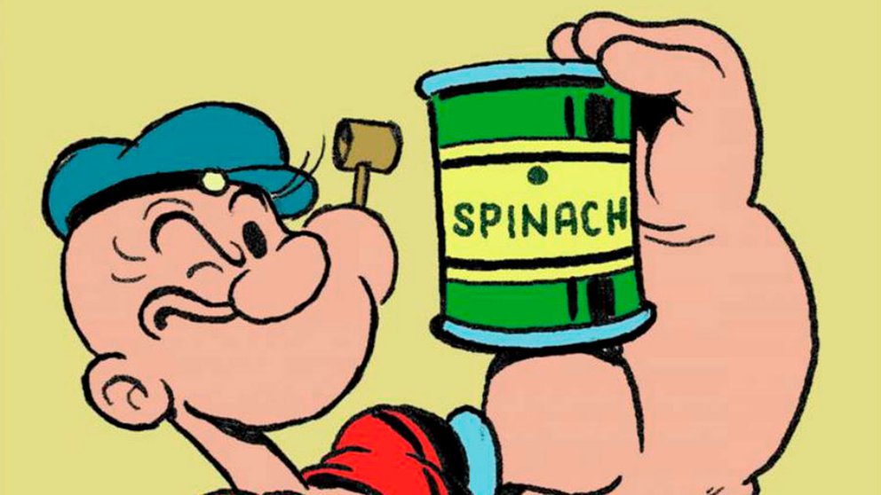popeye espinaca