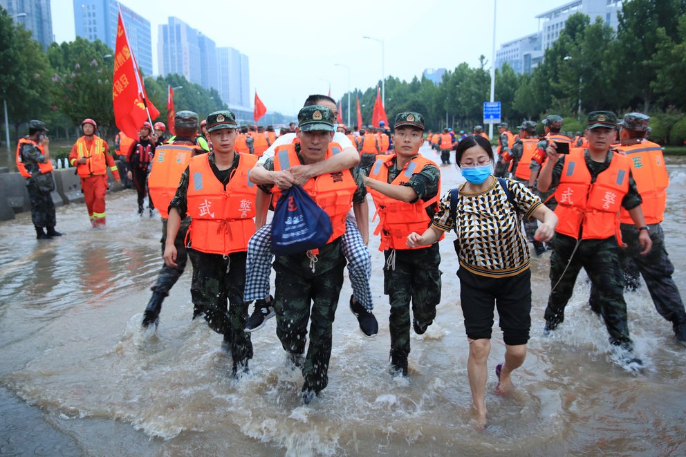 china inundaciones