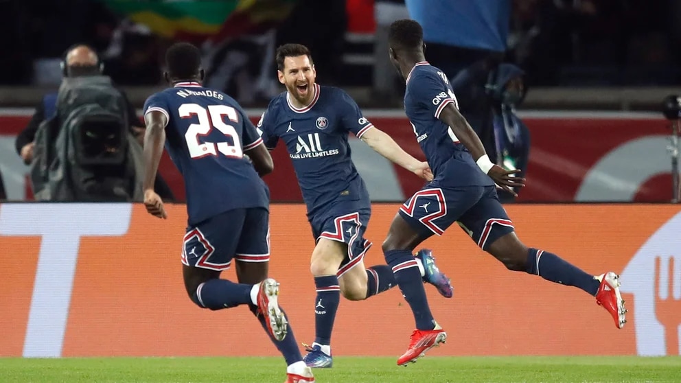 messi psg gol