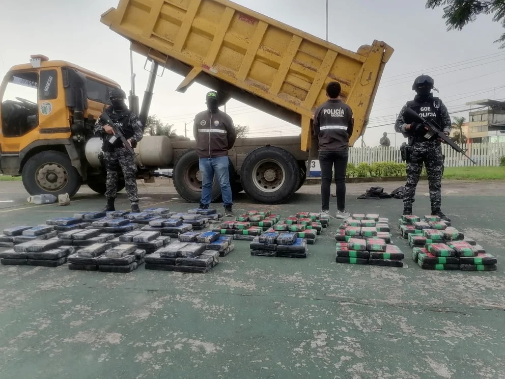 Ecuador cocaína