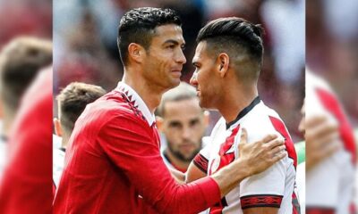 Falcao Cristiano Ronaldo