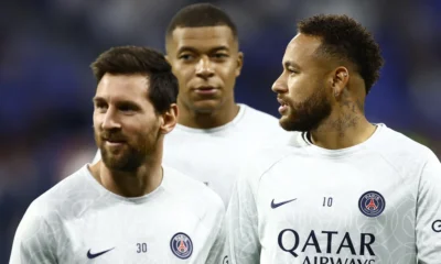 Mbappé Neymar Messi