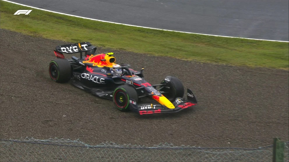 Checo Pérez japón