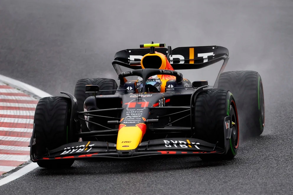 Checo Pérez japón