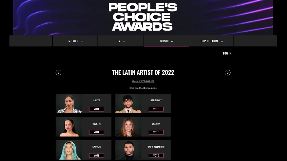 shakira karol g nominadas