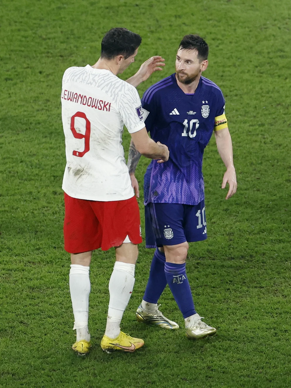 Lewandowski Messi