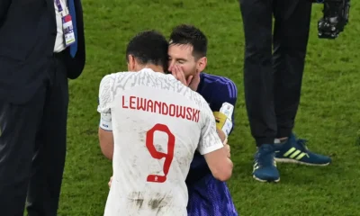 Lewandowski Messi