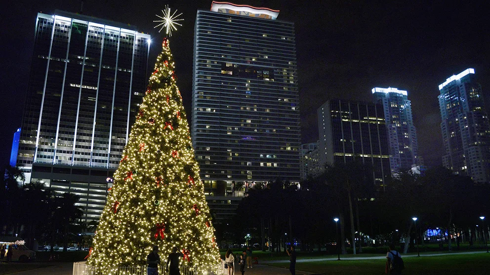 Miami ilumina navidad