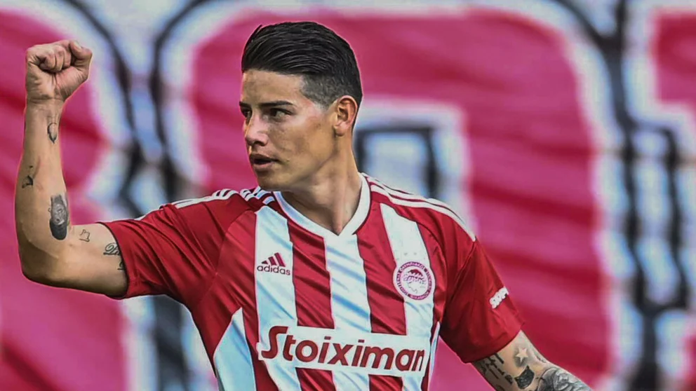 James Rodríguez Olympiacos