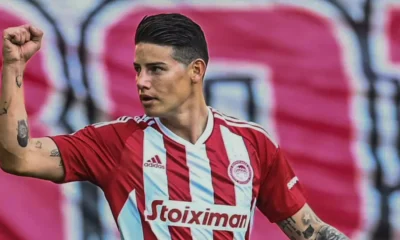 james Rodriguez olympiacos